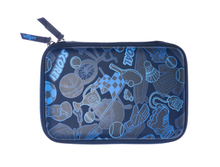 Load image into Gallery viewer, Mesh Hardtop Pencil Case - Navy