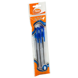 Atlas Pen Chooty Blue - Pack of 3