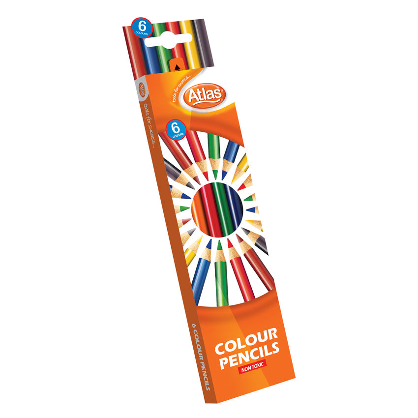 Atlas Colour Pencils – go2school.lk