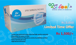 Dr.Mask - 3 PLY Surgical Face Mask Box