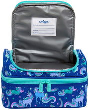 Load image into Gallery viewer, Good Vibes Double Decker Lunchbox - Blue
