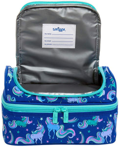 Good Vibes Double Decker Lunchbox - Blue