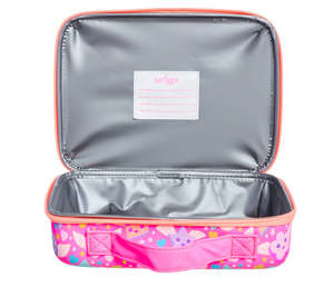 Times Hardtop Square Lunchbox - Pink