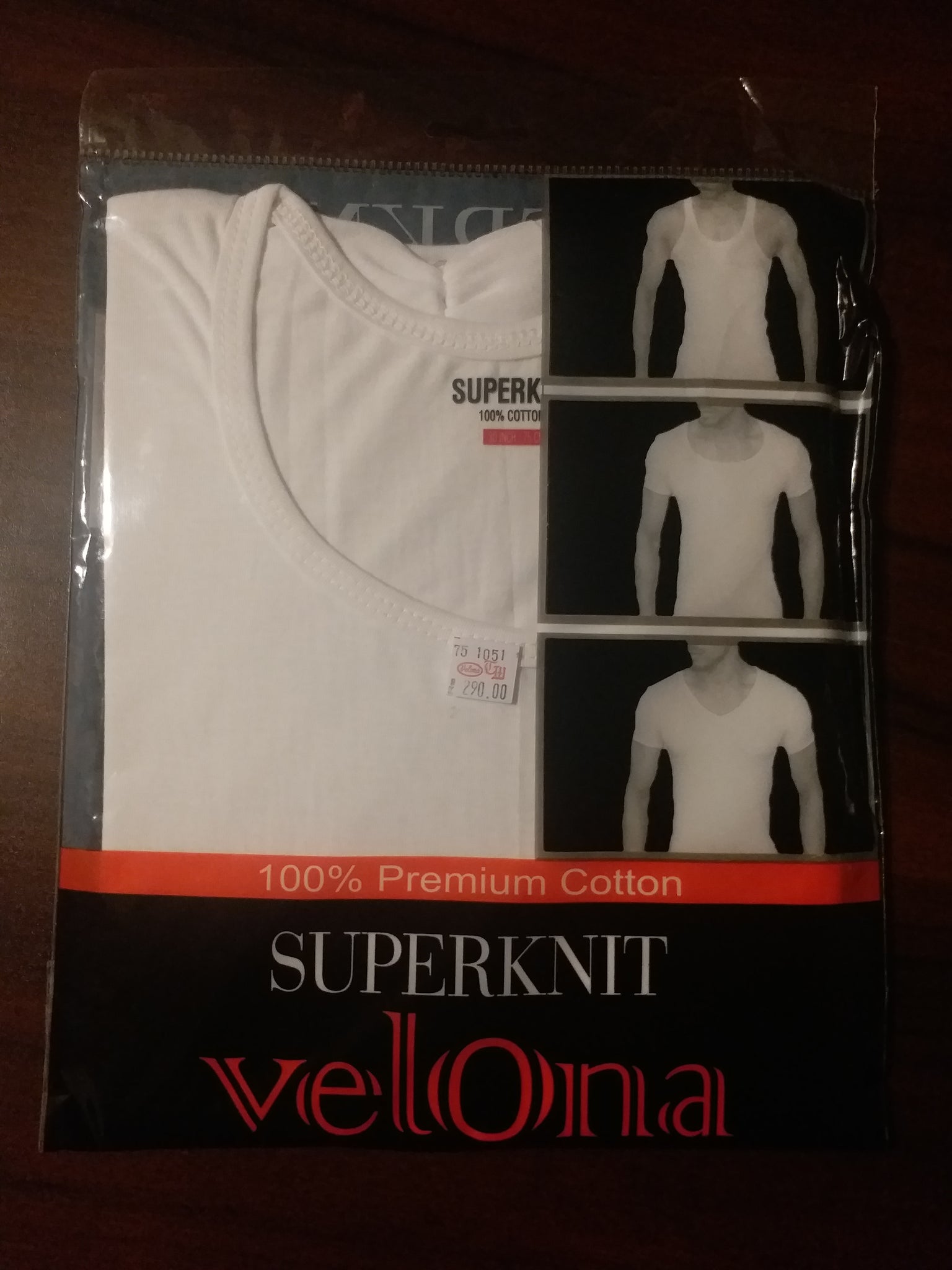 SuperKnit Boys undershirt/ Banian With Sleeves(Super Comb Cotton  Singlejercy) – Velona