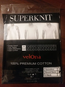 Velona Super-Knit Cotton Banian - With Sleeve