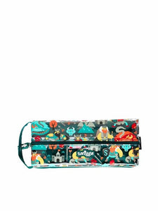 Whirl junior Zip Pencil Case - Green