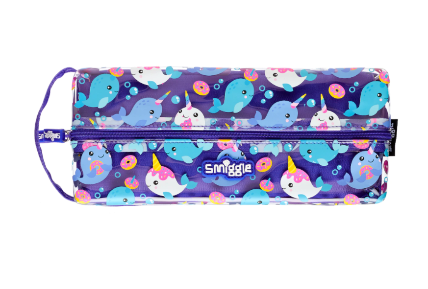 Whirl junior Zip Pencil Case - Purple