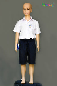 St. Peter's College Boys Short Sleeve Shirt with crest